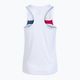 Γυναικεία μπλούζα τένις Joma Court Sleeveless λευκό/κόκκινο 2