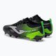 Joma Propulsion Cup FG μαύρο/πράσινο φθοριούχο ανδρικά ποδοσφαιρικά παπούτσια 3