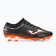 Ανδρικά ποδοσφαιρικά παπούτσια Joma Evolution FG μαύρο/πορτοκαλί 2