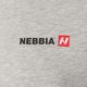 NEBBIA Minimalist Logo ανδρικό προπονητικό t-shirt ανοιχτό γκρι 6