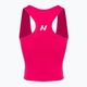 Γυναικείο προπονητικό μπλουζάκι NEBBIA Sporty Slim Fit Crop ροζ 5