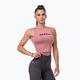 NEBBIA Fit & Sporty γυναικείο προπονητικό μπλουζάκι ροζ 5770710