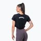 Γυναικεία αθλητική μπλούζα NEBBIA Loose Fit & Sporty Crop Top μαύρο 5830110 2
