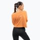 Γυναικείο μπλουζάκι προπόνησης NEBBIA Gym Spirit Crop πορτοκαλί 3
