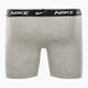 Ανδρικό Nike Everyday Cotton Stretch Boxer Brief 3Pk MP1 λευκό/γκρι ερείκη/μαύρο 6