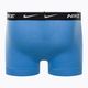 Ανδρικά σορτς μποξεράκια Nike Everyday Cotton Stretch Trunk 3Pk UB1 swoosh print/grey/uni blue 3