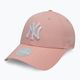 New Era Female League Essential 9Forty New York Yankees παστέλ ροζ καπέλο