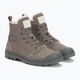 Palladium γυναικεία παπούτσια Pampa HI ZIP WL cloudburst/charcoal gray 4