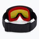 Atomic Count Jr παιδικά γυαλιά σκι κυλινδρικά μαύρο/κόκκινο φλας AN5106092 3
