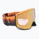 Γυαλιά σκι Atomic Four Pro HD Photo μαύρα/πορτοκαλί/τρίχα/αμπερ χρυσό 2