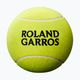 Wilson Roland Garros Mini Jumbo 5" κίτρινη μπάλα τένις με αυτόγραφο 2