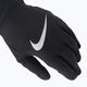 Ανδρικό σετ Nike Essential Running καπέλο + γάντια μαύρο/μαύρο/ασημί 5