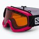 Salomon Juke Access ροζ/τονικό πορτοκαλί παιδικά γυαλιά σκι L39137500 5