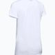 Under Armour Tech SSV γυναικείο μπλουζάκι προπόνησης - Αμιγές λευκό και ασημί 1255839 2