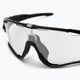 Oakley Jawbreaker γυαλισμένο μαύρο/καθαρό σε μαύρο φωτοχρωμικά γυαλιά ποδηλασίας 0OO9290 3