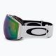 Oakley Flight Deck matte white/prizm snow jade iridium γυαλιά σκι OO7050-36 4
