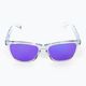 Γυαλιά ηλίου Oakley Frogskins γυαλισμένα διαφανή/βιολετί 0OO9013 3