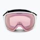 Oakley Flight Path ματ λευκό/prizm snow hi pink iridium γυαλιά σκι OO7110-09 2