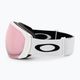 Oakley Flight Path ματ λευκό/prizm snow hi pink iridium γυαλιά σκι OO7110-09 4