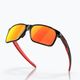 Πολωτικά γυαλιά ηλίου Oakley Portal X γυαλισμένο μαύρο / ρουμπίνι prizm 9