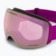 Oakley Flight Deck matte ultra purple/prizm snow hi pink iridium γυαλιά σκι OO7064-B4 5