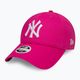 New Era League Essential 9Forty New York Yankees φωτεινό ροζ καπέλο 3