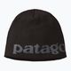 Patagonia Beanie λογότυπο belwe / μαύρο καπέλο πεζοπορίας 5