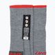 Lenz Heat Sock 5.1 Toe Cap Slim Fit γκρι/κόκκινες κάλτσες σκι 3
