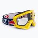 Red Bull SPECT Whip γυαλιστερά γυαλιά ποδηλασίας κίτρινο/μπλε/καθαρό φλας 009