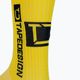 Ανδρικές αντιολισθητικές κάλτσες ποδοσφαίρου Tapedesign κίτρινες 3