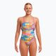 Funkita Strapped In One Piece γυναικείο μαγιό poka palm 5