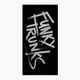 Funky Trunks Βαμβακερή πετσέτα Jacquard με ετικέτα μαύρο 4