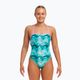 Funkita Strapped In One Piece γυναικείο ολόσωμο μαγιό πετρόλ κύμα 2