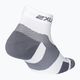 2XU Vectr Lght Cush 1/4 Crew λευκές αθλητικές κάλτσες UA5047E 2