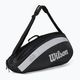 Wilson RF Team 3 Pack τσάντα τένις μαύρο και λευκό WR8005801