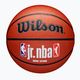 Παιδικό μπάσκετ Wilson NBA JR Fam Logo Indoor Outdoor καφέ μέγεθος 5