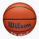 Παιδικό μπάσκετ Wilson NBA JR Fam Logo Authentic Outdoor καφέ μέγεθος 5 4