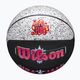 Wilson NBA Jam Indoor Outdoor μπάσκετ μαύρο/γκρι μέγεθος 7 4