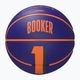 Παιδικό μπάσκετ Wilson NBA Player Icon Mini Booker navy μέγεθος 3