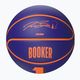 Παιδικό μπάσκετ Wilson NBA Player Icon Mini Booker navy μέγεθος 3 4