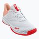 Γυναικεία παπούτσια τένις Wilson Kaos Stroke 2.0 λευκό/ροδακινί perfait/infrared 8