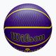 Wilson NBA Player Icon Outdoor μπάσκετ Lebron μπλε μέγεθος 7 4