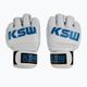KSW γάντια πάλης δερμάτινα λευκά