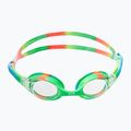 Παιδικά γυαλιά κολύμβησης TYR Swimple Tie Dye Non-Mirrored clear/ green/ orange 2