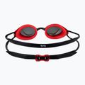 Γυαλιά κολύμβησης TYR Blackhawk Racing Mirrored silver/ red/ black 4