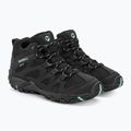 Γυναικείες μπότες πεζοπορίας Merrell Claypool Sport Mid GTX μαύρο/κύμα 4