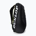 Τσάντα τένις Dunlop D Tac Sx-Club 6Rkt μαύρη και κίτρινη 10325362 2