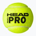 HEAD Pro μπάλες για κουπί 3 τεμάχια κίτρινο 575613 2