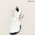 Ανδρικά παπούτσια ASICS Netburner Ballistic FF 3 white/pure gold 9