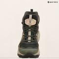 Salomon Elixir Mid GTX ανδρικές μπότες πεζοπορίας peat/vintage χακί/castlerock 9